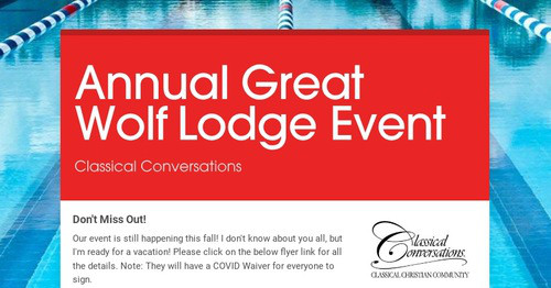 Annual Great Wolf Lodge Event Smore Newsletters annual-great-wolf-lodge-event-smore-newsletters