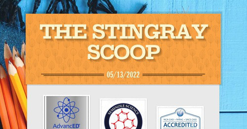 The Stingray Scoop Smore Newsletters For Education