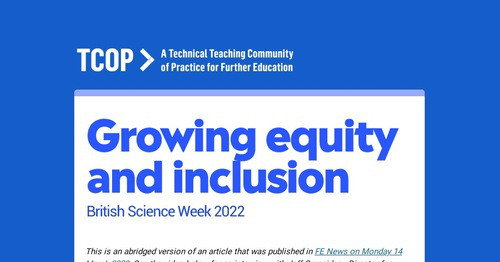 Growing equity and inclusion