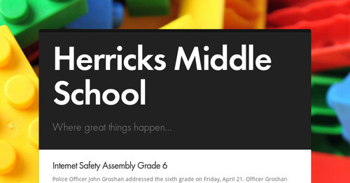 Herricks Middle School Smore Newsletters For Education