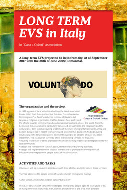 LONG TERM EVS in Italy