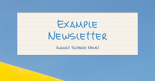 Example Newsletter | Smore Newsletters