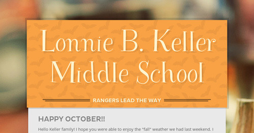 Lonnie B. Keller Middle School | Smore Newsletters For Education