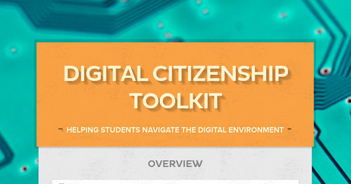 Digital Citizenship Toolkit | Smore Newsletters For Business