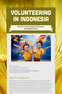 Volunteering in Indonesia