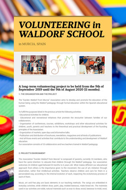 VOLUNTEERING in WALDORF SCHOOL