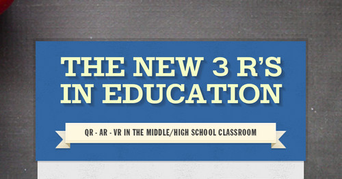 what is 3 r's in education