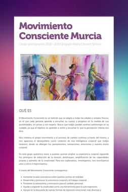 Movimiento Consciente Murcia