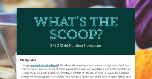What's the Scoop?