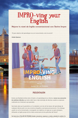 IMPRO-ving your English