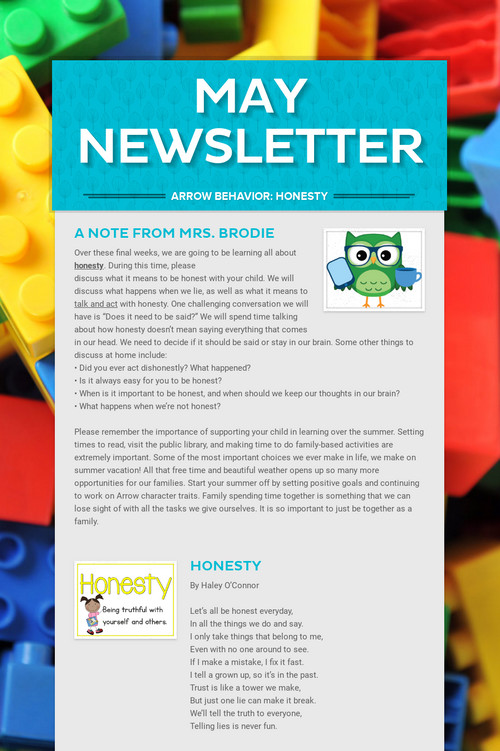 My Newsletters Smore