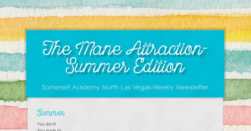 The Mane Attraction Summer Edition the-mane-attraction-summer-edition