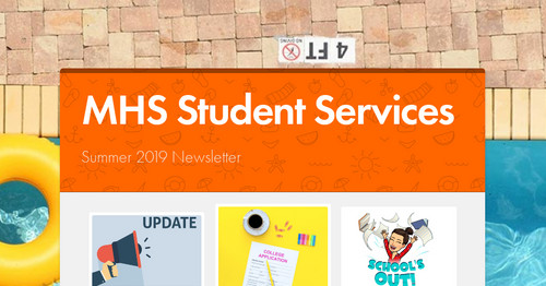 MHS Student Services | Smore Newsletters