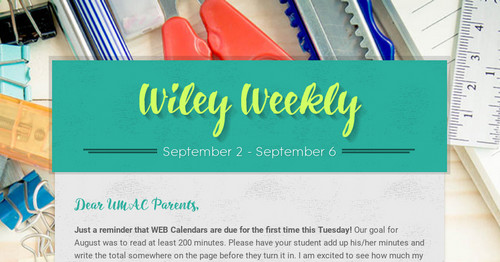 Wiley weekly
