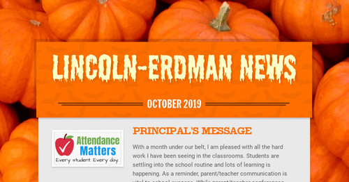 Lincoln-Erdman News | Smore Newsletters