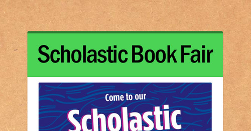 Scholastic Book Fair
