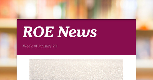 roe-news-smore-newsletters