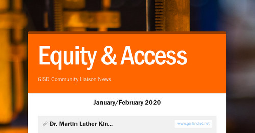 Equity And Access Smore Newsletters For Education