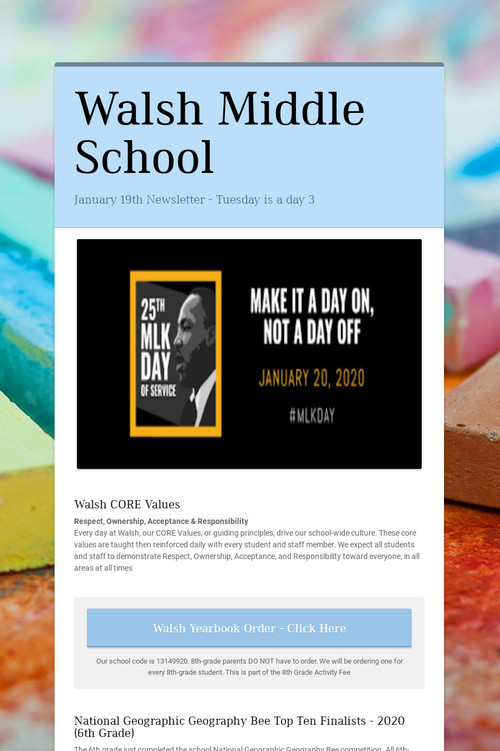 My Newsletters Smore