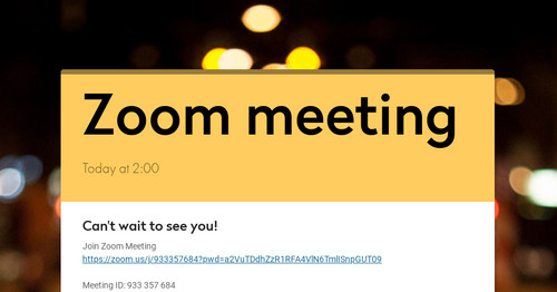 aa zoom meetings today