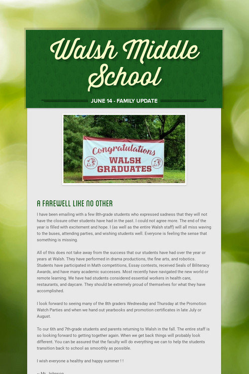 My Newsletters Smore My Newsletters Smore