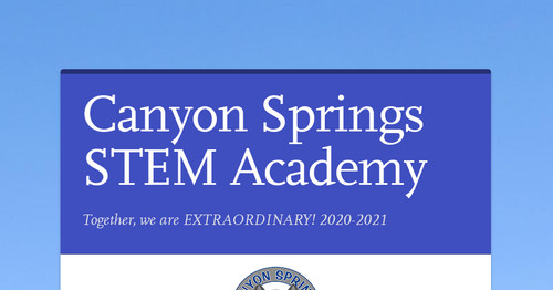 canyon springs stem academy canyon springs stem academy