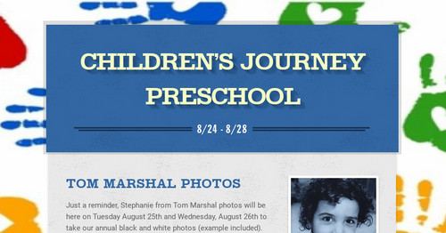Children s Journey Preschool Smore Newsletters For Education