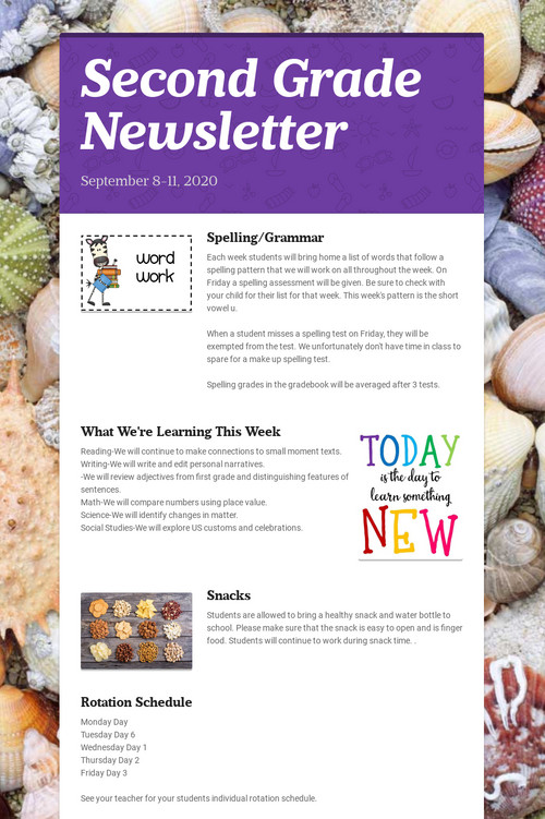 My Newsletters Smore