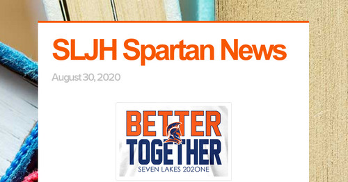 SLJH Spartan News | Smore Newsletters For Education