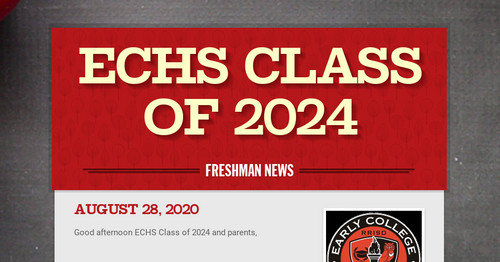 ECHS Class of 2024 ECHS Class of 2024