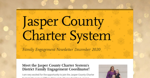 Jasper County Charter System | Smore Newsletters for Education