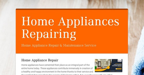 Home Appliances Repairing