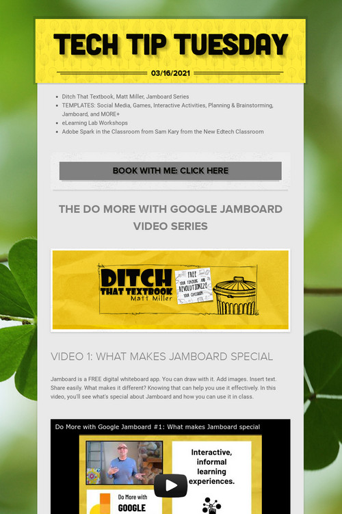 How to supercharge Google Jamboard with animated GIFs (FREE templates!) -  Ditch That Textbook