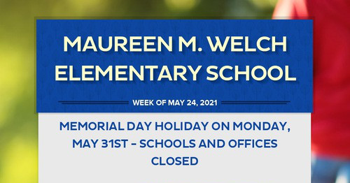 Maureen M. Welch Elementary School | Smore Newsletters for Business