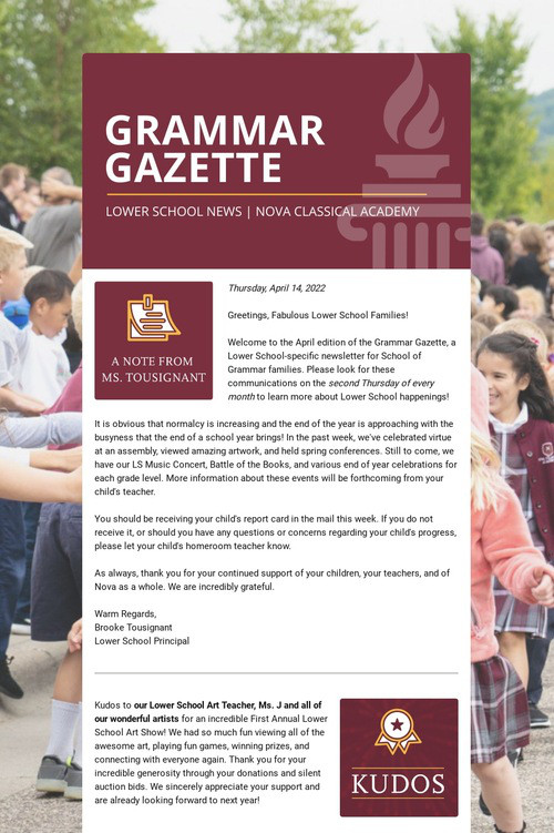 GRAMMAR GAZETTE