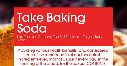 Take Baking Soda
