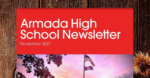 Armada High School Newsletter