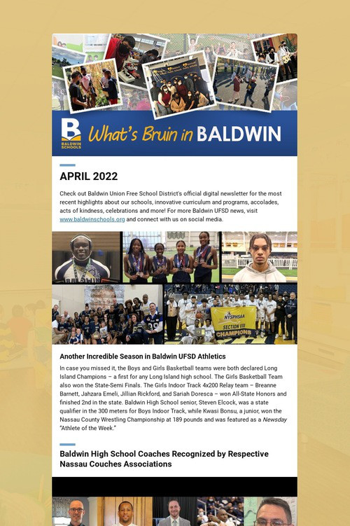 What's Bruin in Baldwin