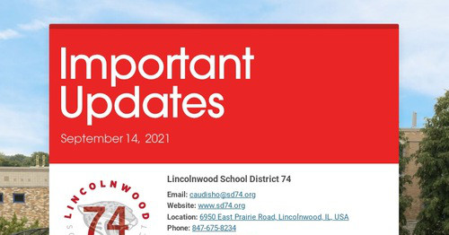 Important Updates Smore Newsletters For Education